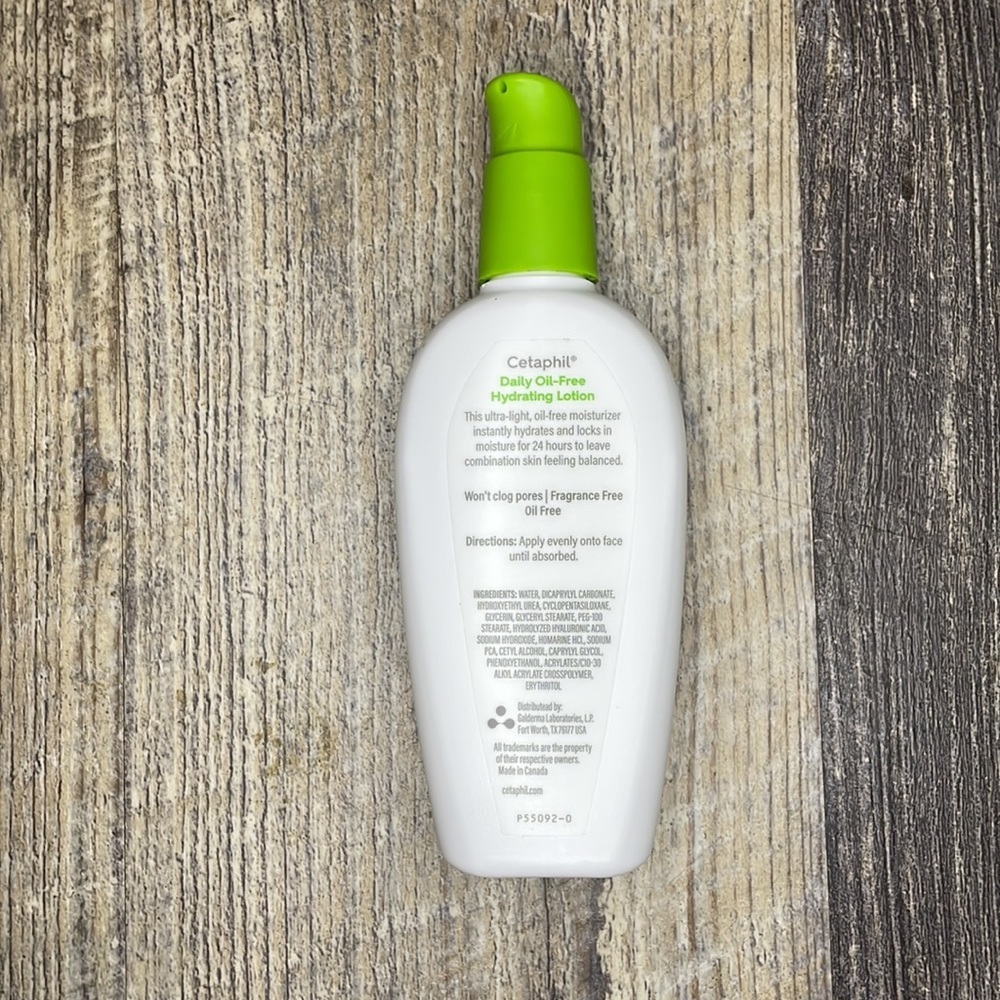 Cetaphil Oil-Free Hydrating Face Lotion with Hyaluronic Acid - 3 fl oz - Picture 4 of 5